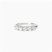 Anello Mabina Donna in Argento Diamante Lab Grown